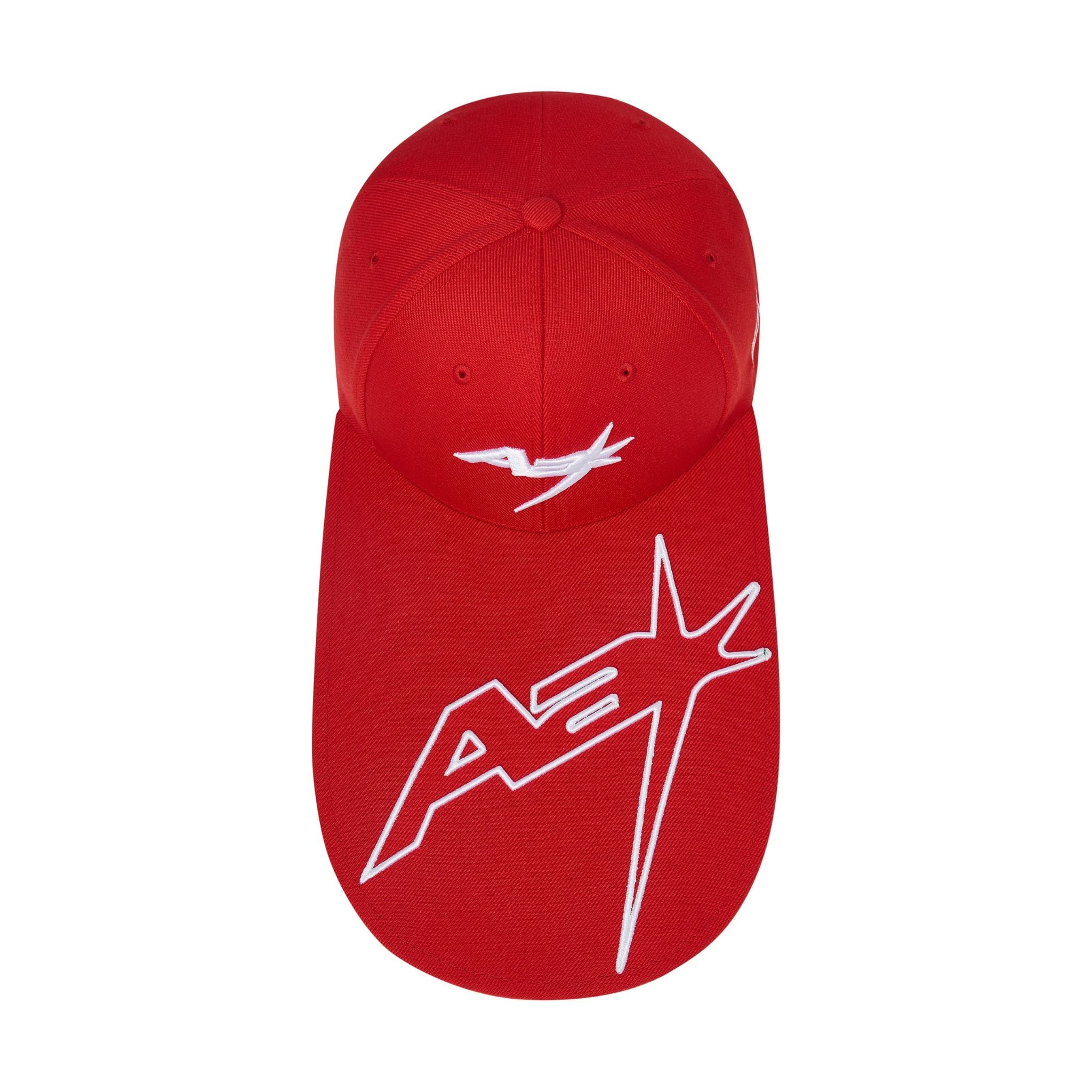  AA RACING VISOR CAP // RED 