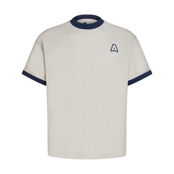  THE A RINGER TEE - CREAM 