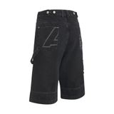  AA SHORT JEANS // BLACK 