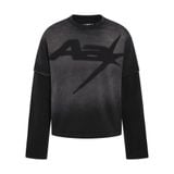  AA RACING LONG SLEEVE // WASHED 