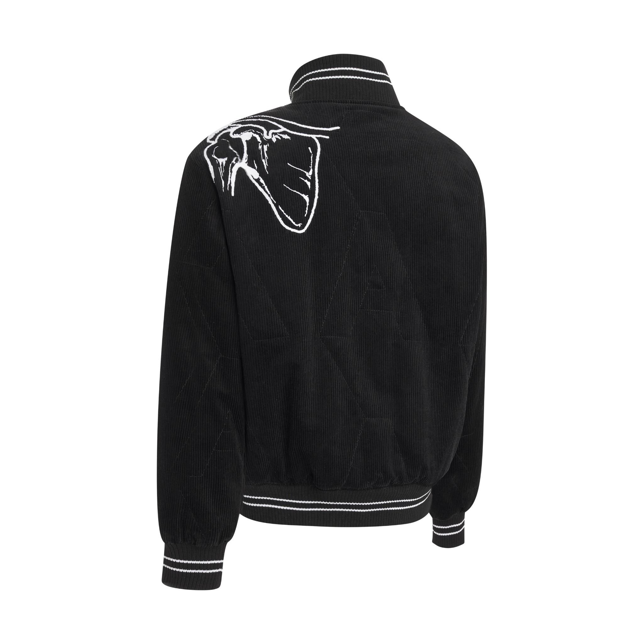  AA SKELETON JACKET // BLACK 