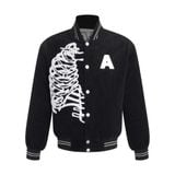  AA SKELETON JACKET // BLACK 