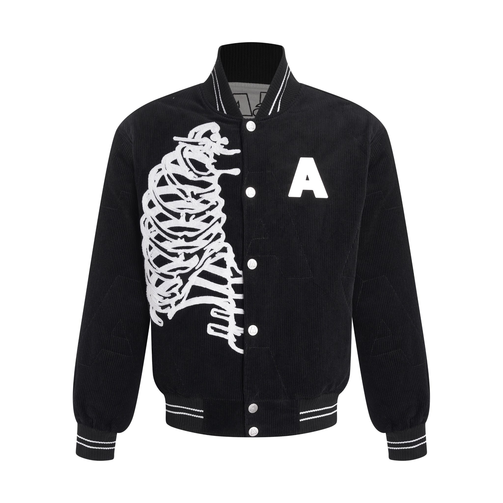  AA SKELETON JACKET // BLACK 