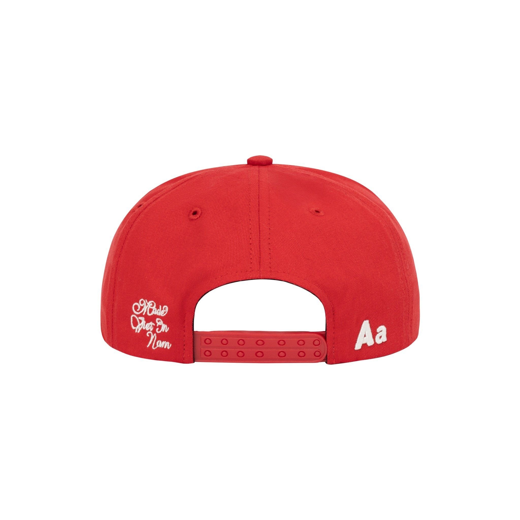 AA CLASSIC GOLFER CAP // RED - PEARL CHAIN – AASTU®