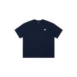  AA RACING LOGO TEE // NAVY 
