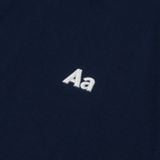  AA RACING LOGO TEE // NAVY 