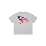  AA FLAG LOGO TEE // GREY 