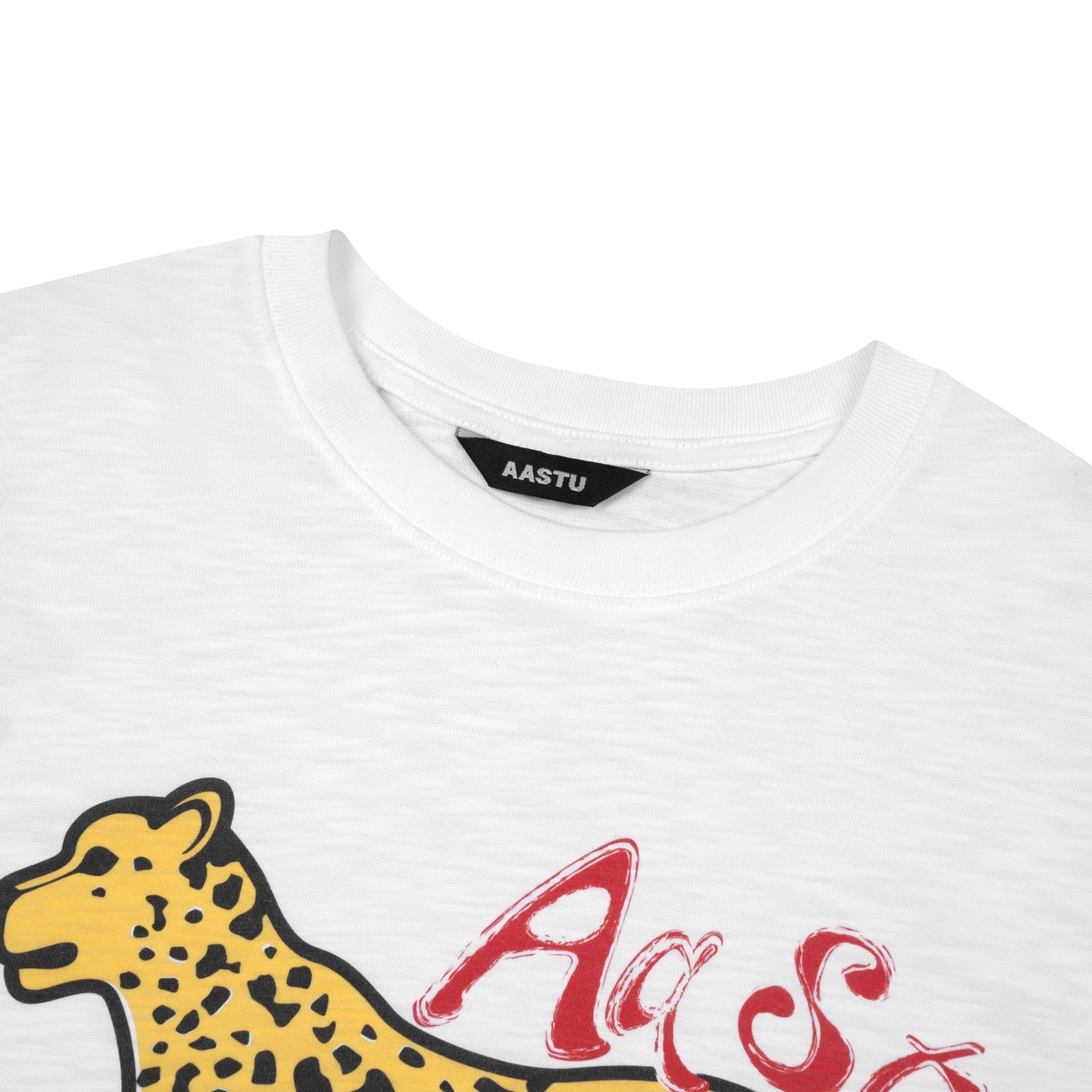  AA PANTHER SLUB TEE // WHITE 