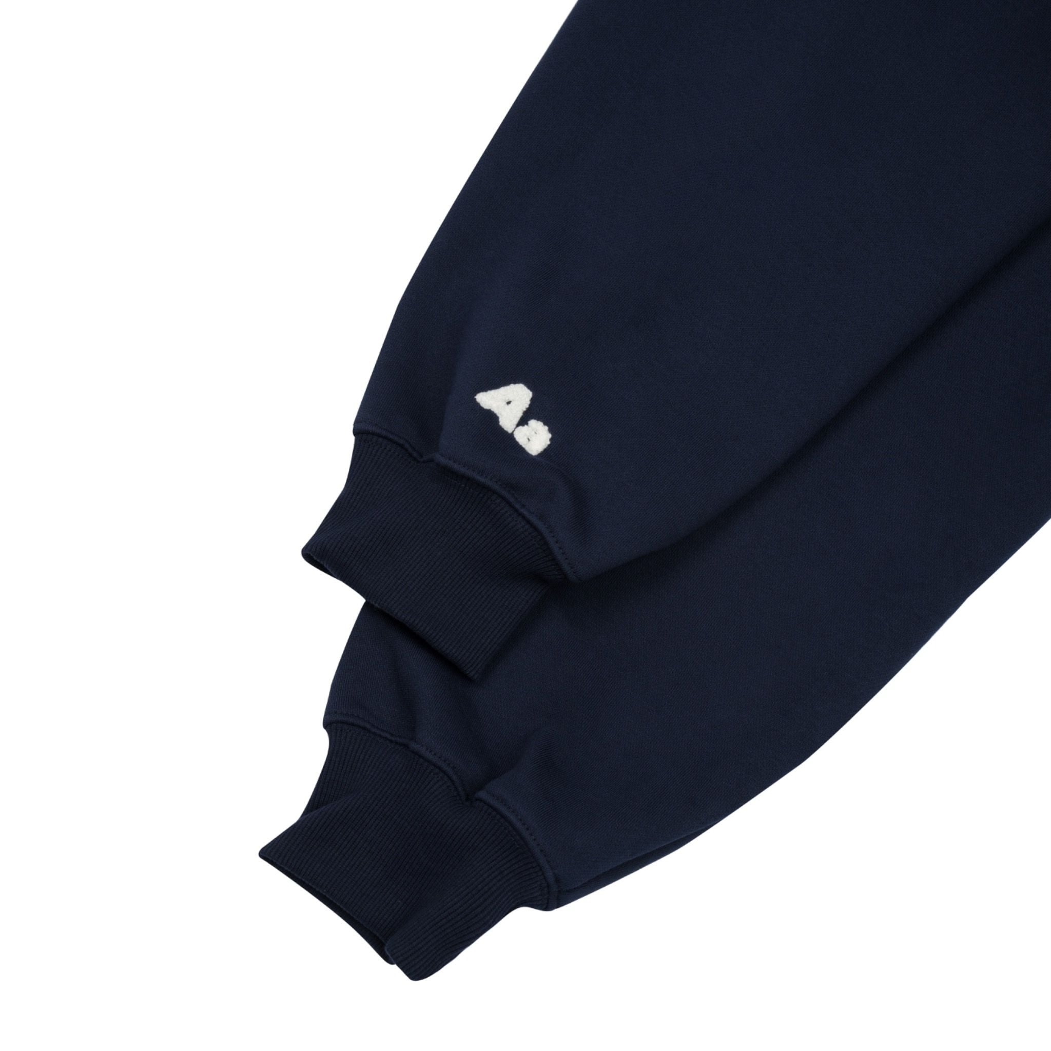  AA FLAG LOGO HOODIE  // NAVY 