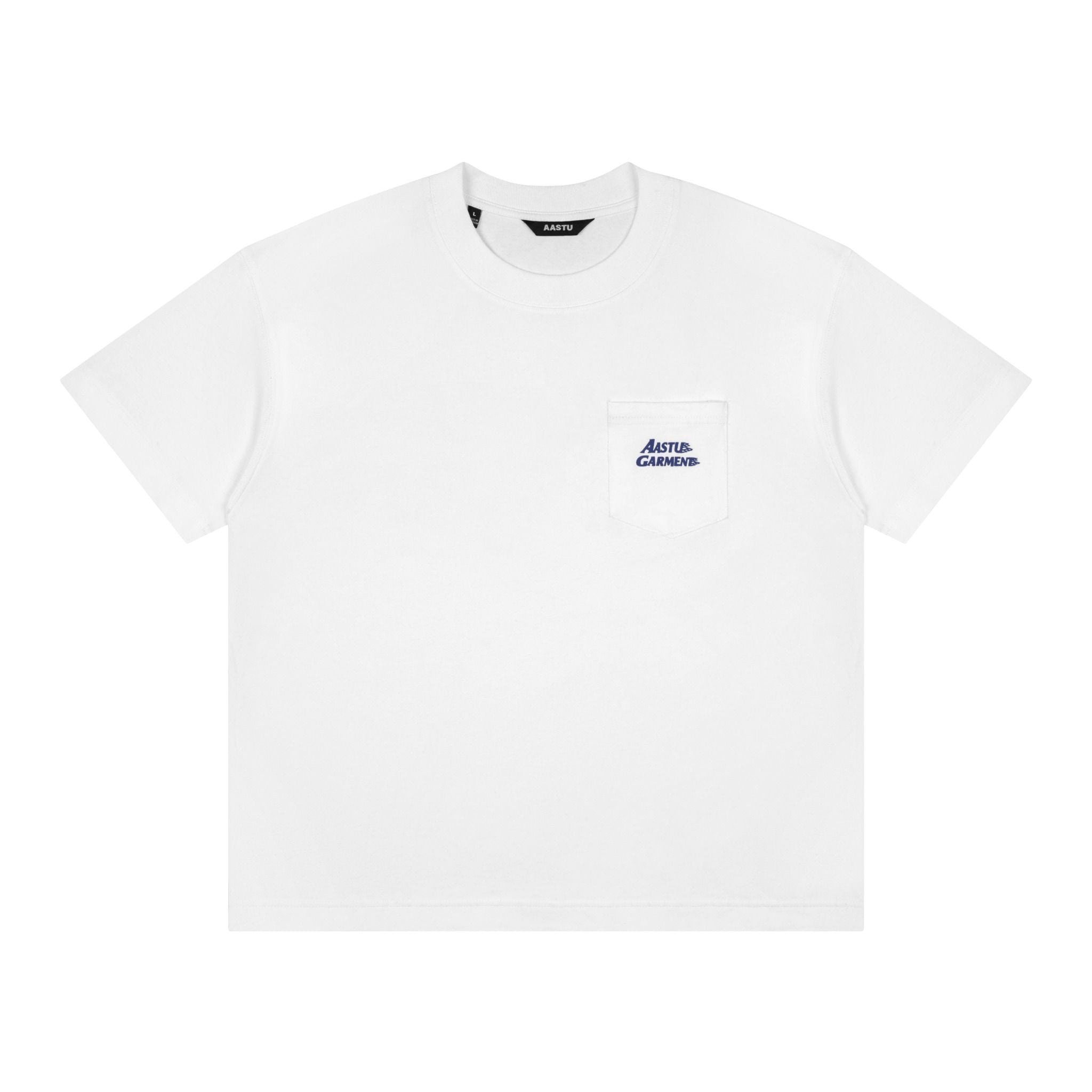  AA FIRE GARMENT LOGO TEE // WHITE 