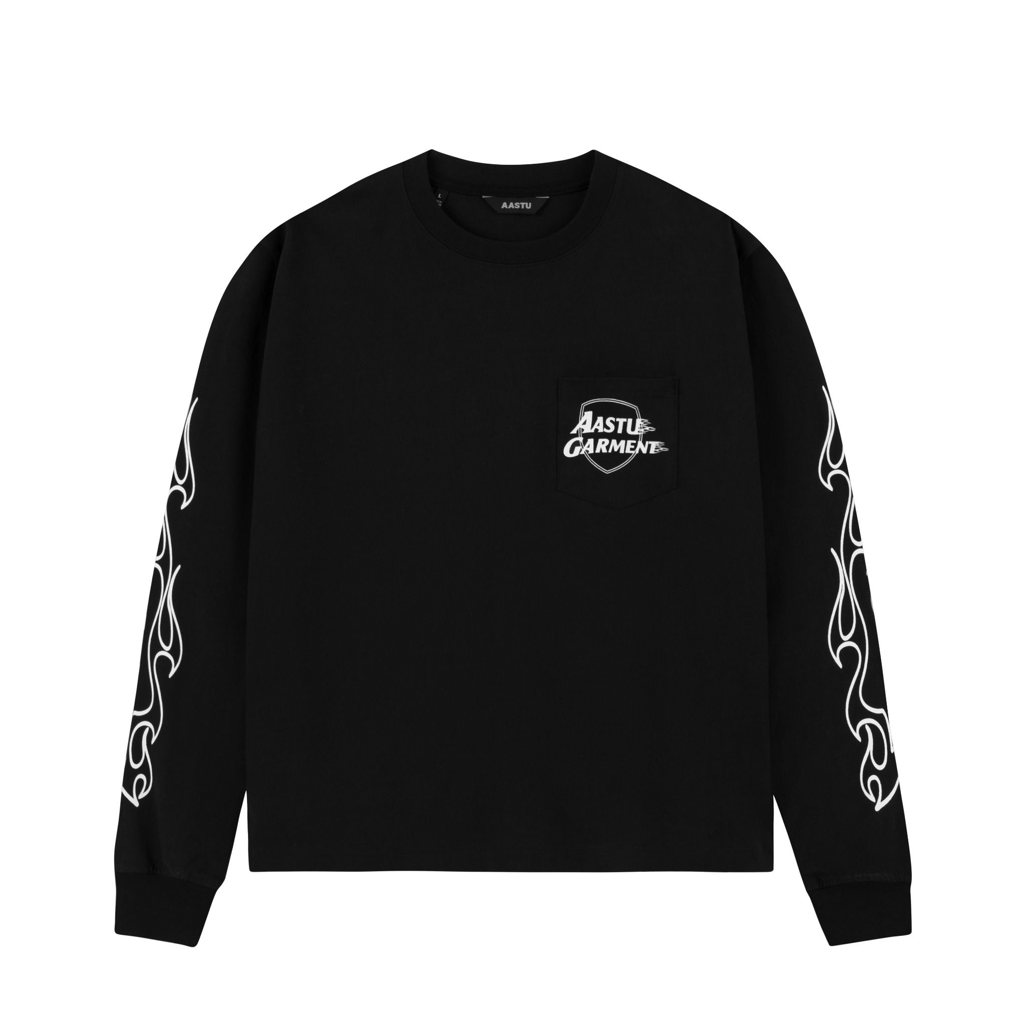  AA FIRE GARMENT LONG SLEEVE // BLACK 