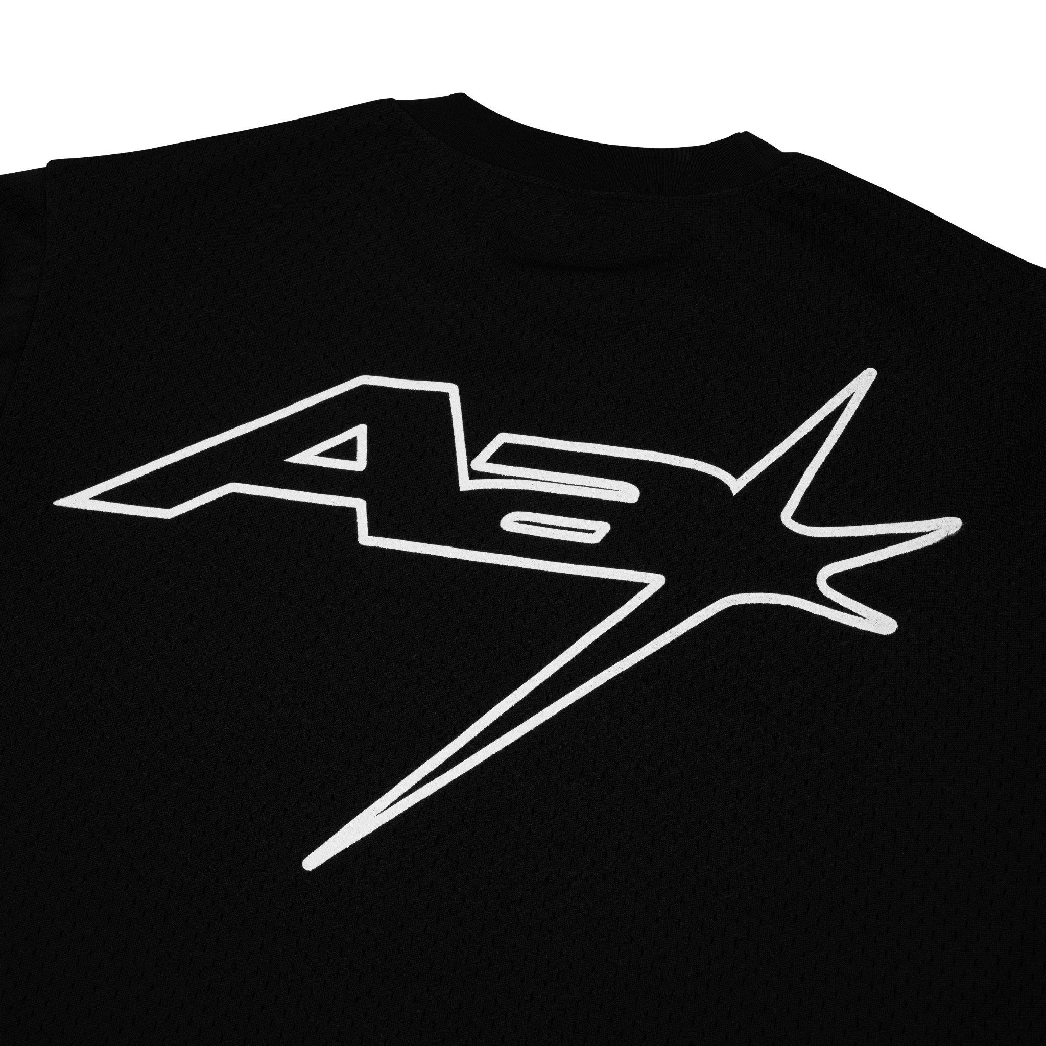  AA LONG SLEEVE MESH RACING // BLACK 