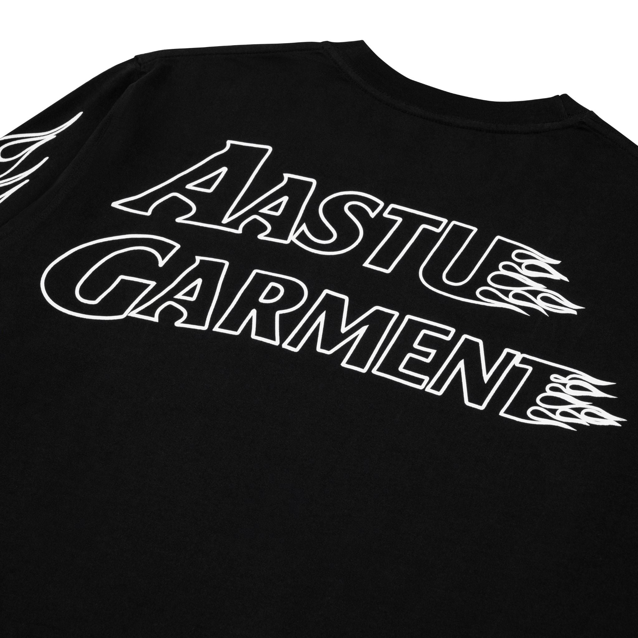  AA FIRE GARMENT LONG SLEEVE // BLACK 