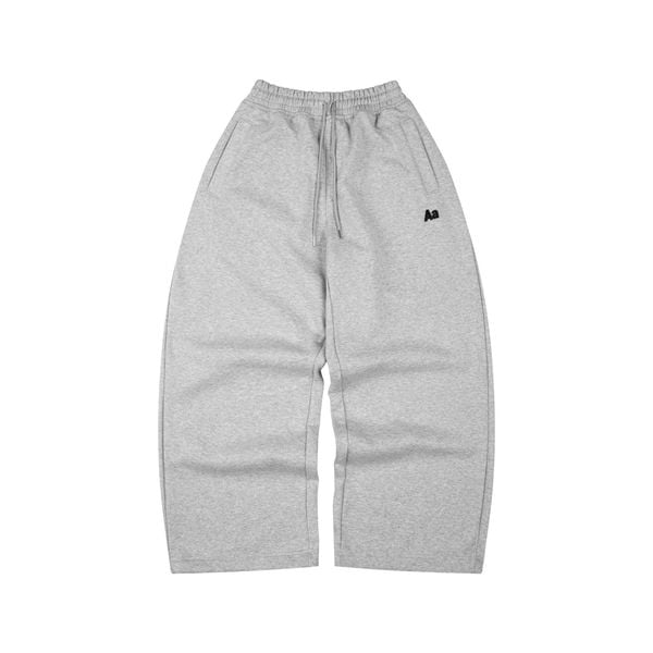  AA ICON BLACK SWEATPANTS // GREY 