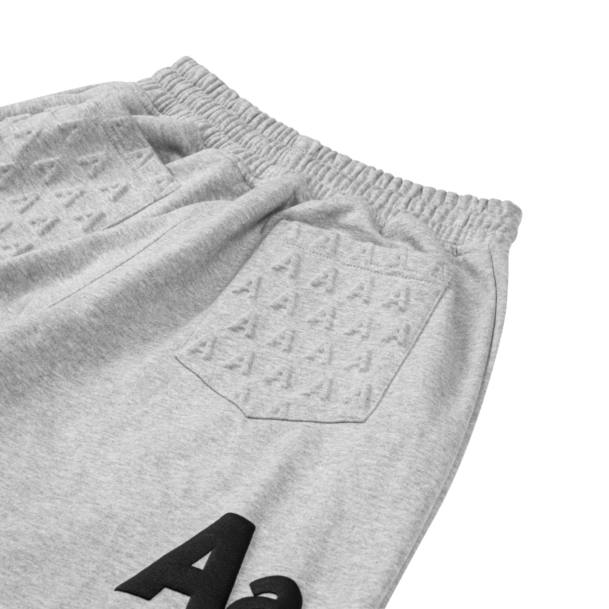  AA ICON BLACK SWEATPANTS // GREY 