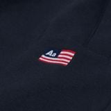  AA FLAG LOGO SWEAT SHORTS // NAVY 