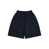  AA FLAG LOGO SWEAT SHORTS // NAVY 