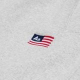  AA FLAG LOGO SWEAT SHORTS // GREY 