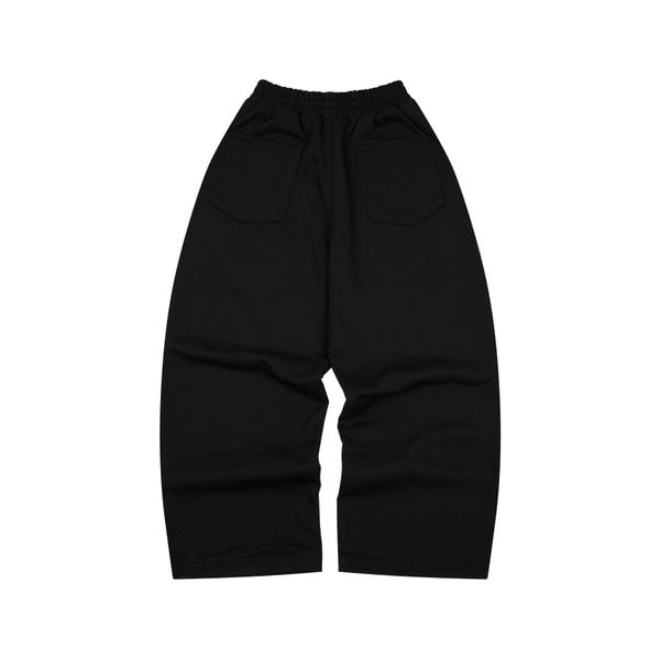  AA FLAG LOGO SWEATPANTS // BLACK 