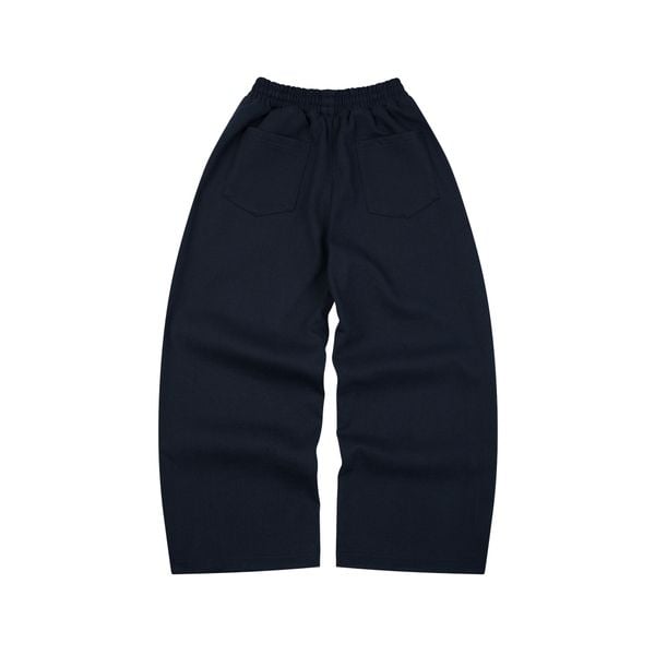  AA FLAG LOGO SWEATPANTS // NAVY 