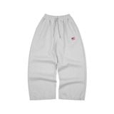  AA FLAG LOGO SWEATPANTS // GREY 