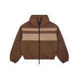  AA FLEECE JACKET // BROWN 