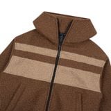  AA FLEECE JACKET // BROWN 