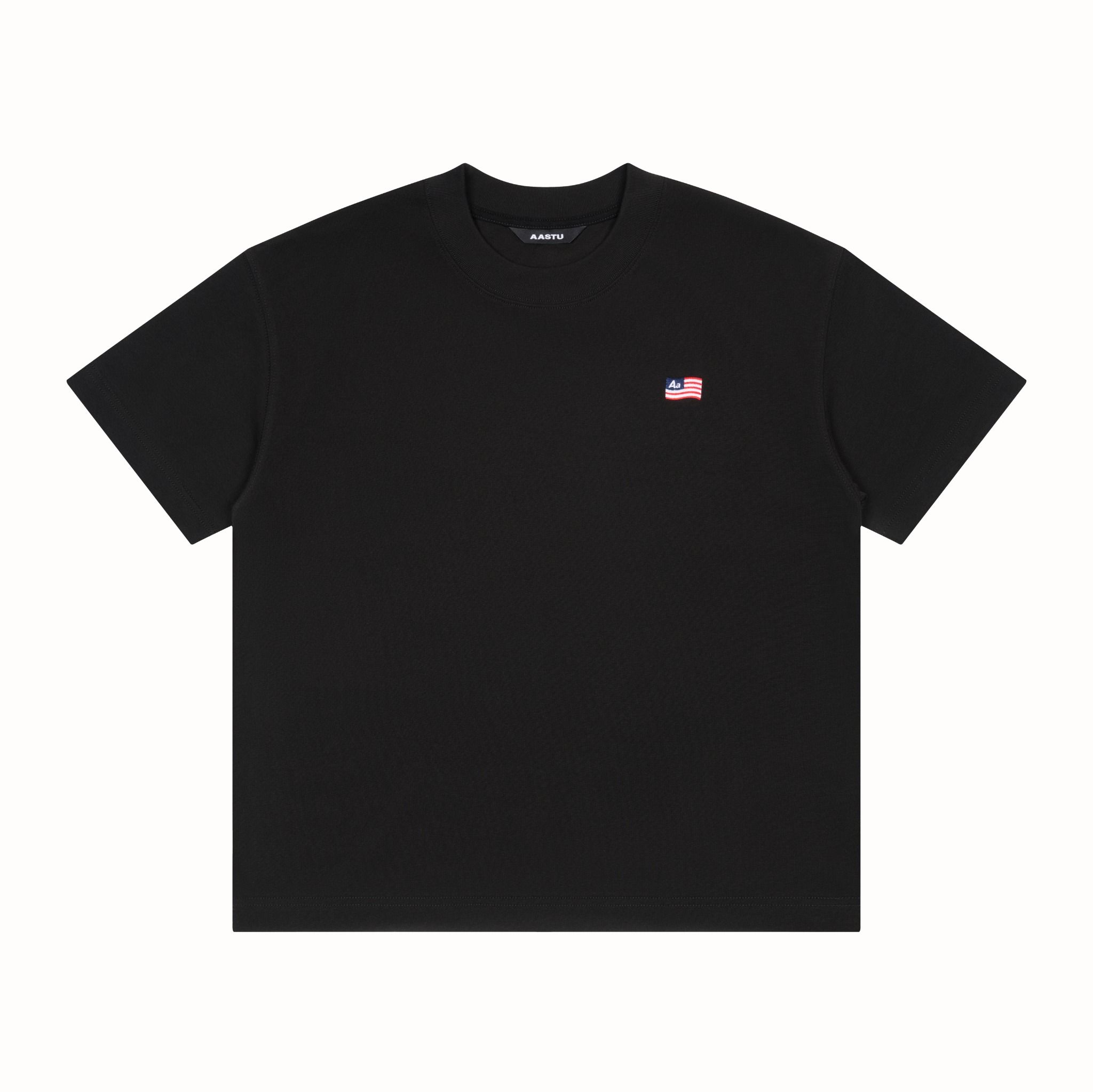 AA FLAG LOGO TEE // BLACK – AASTU®