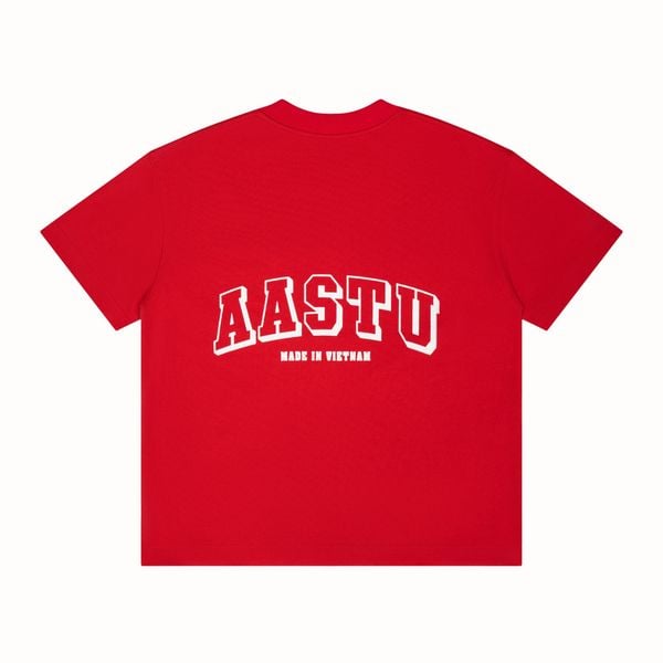 AA FLAG LOGO TEE // RED – AASTU®