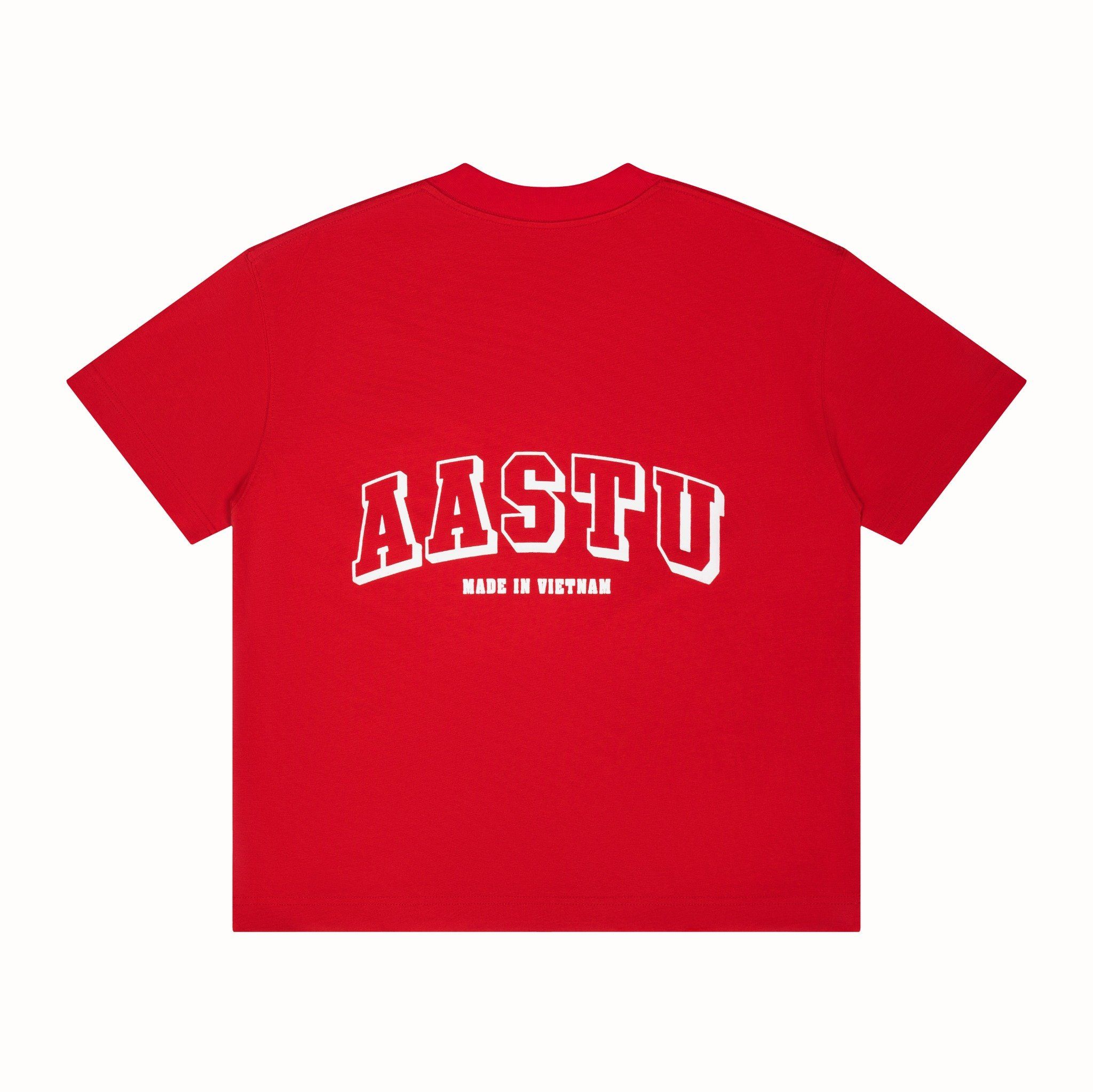  AA CLASSIC LOGO TEE // RED 