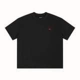 AA MINI RED LOGO TEE // BLACK 