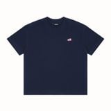  AA CLASSIC LOGO TEE // NAVY 