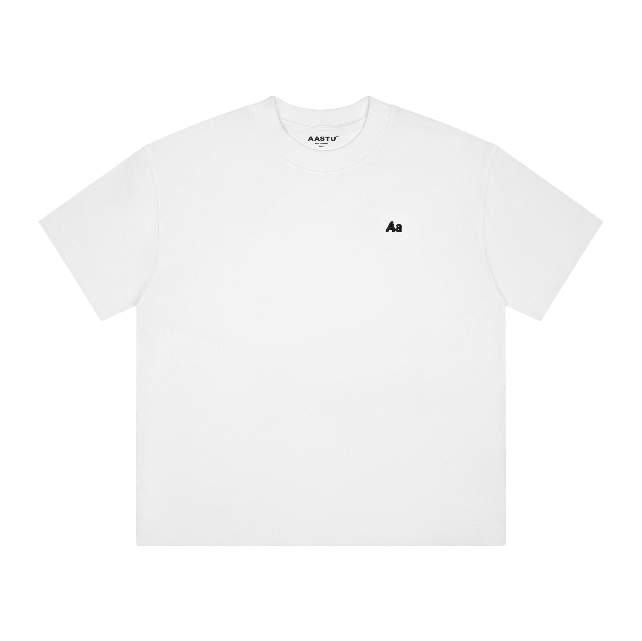  AA MINI LOGO TEE // WHITE 