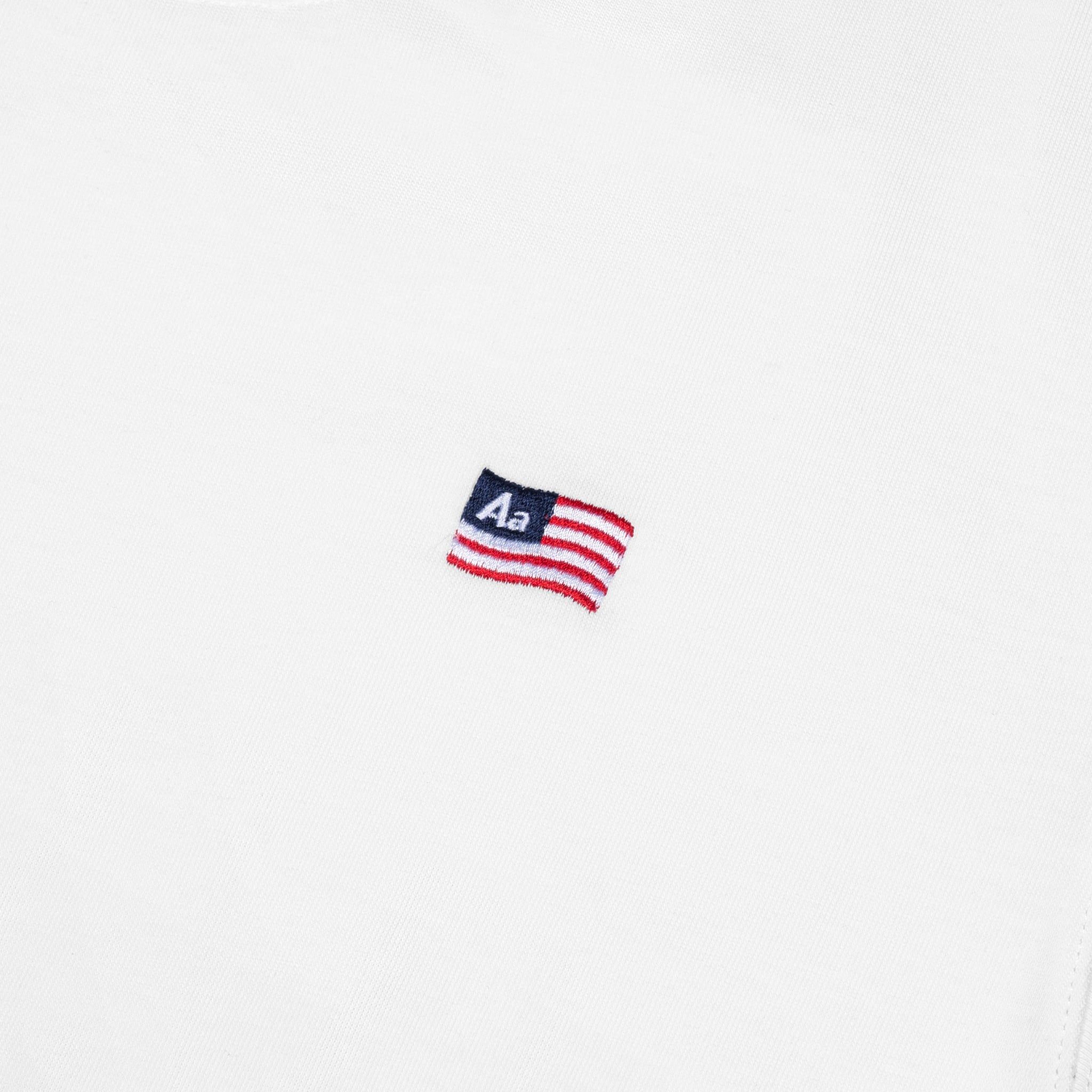  AA CLASSIC LOGO TEE // WHITE 