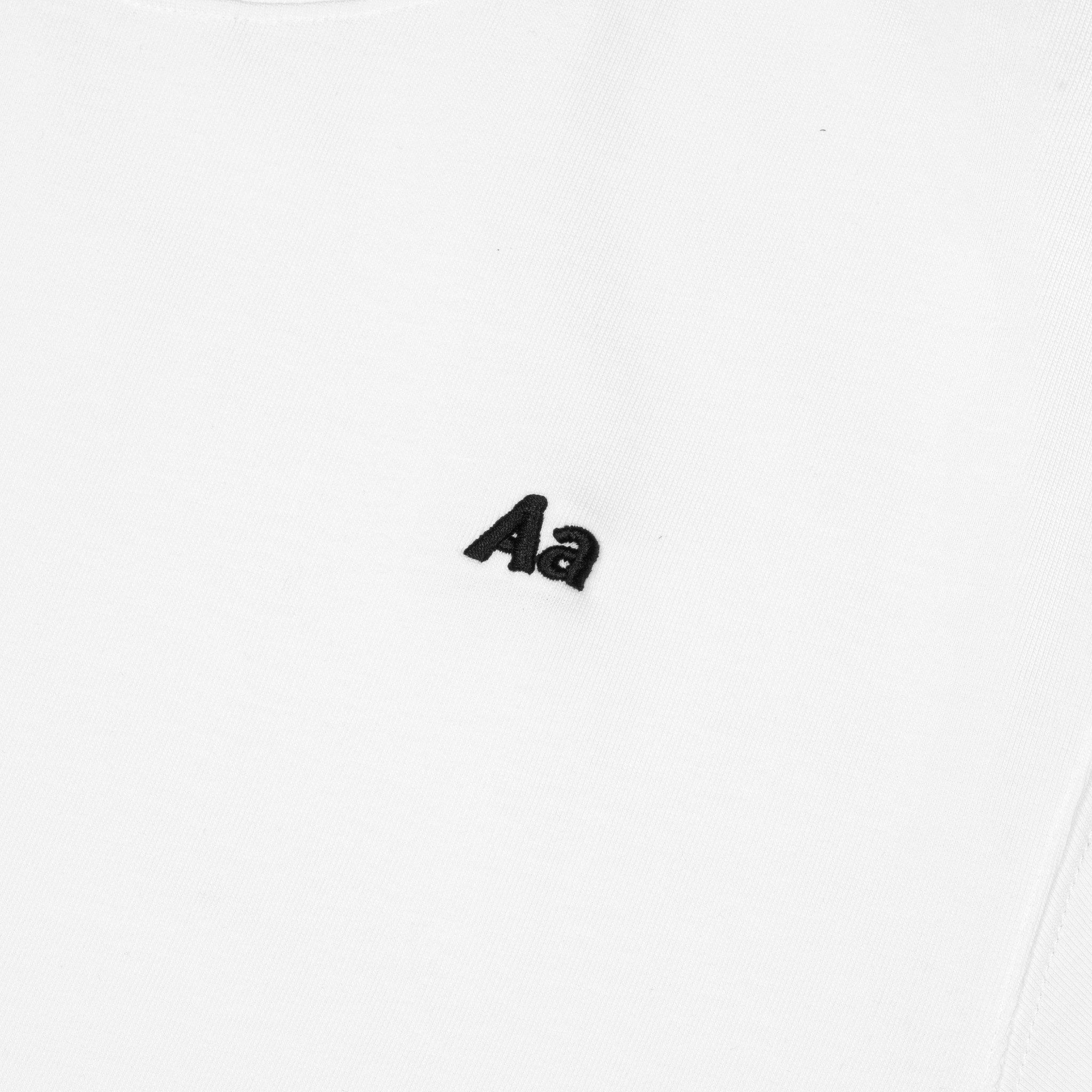  AA MINI LOGO TEE // WHITE 