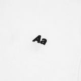  AA RACING LOGO TEE // CREAM WHITE 