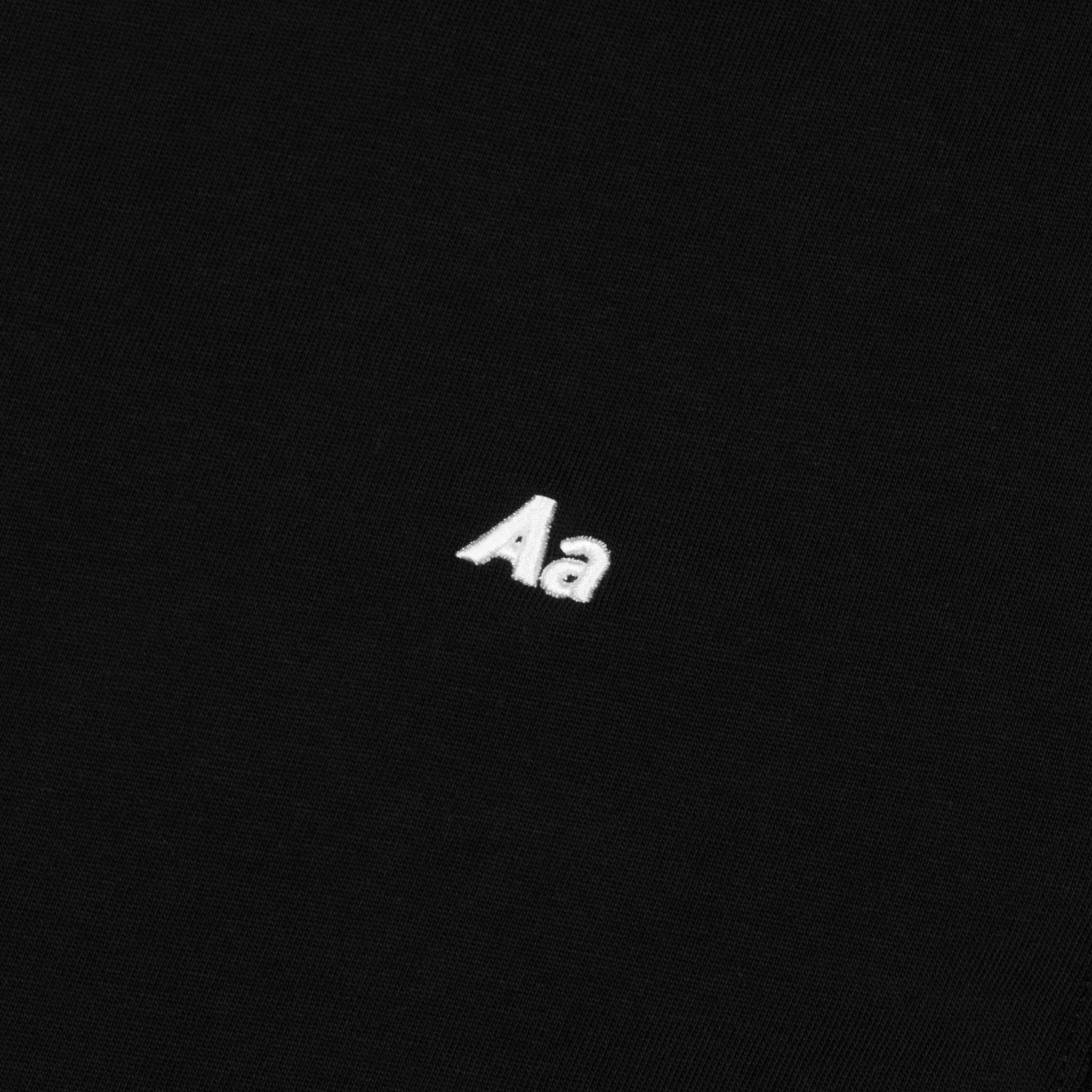  AA MINI LOGO TEE // BLACK 