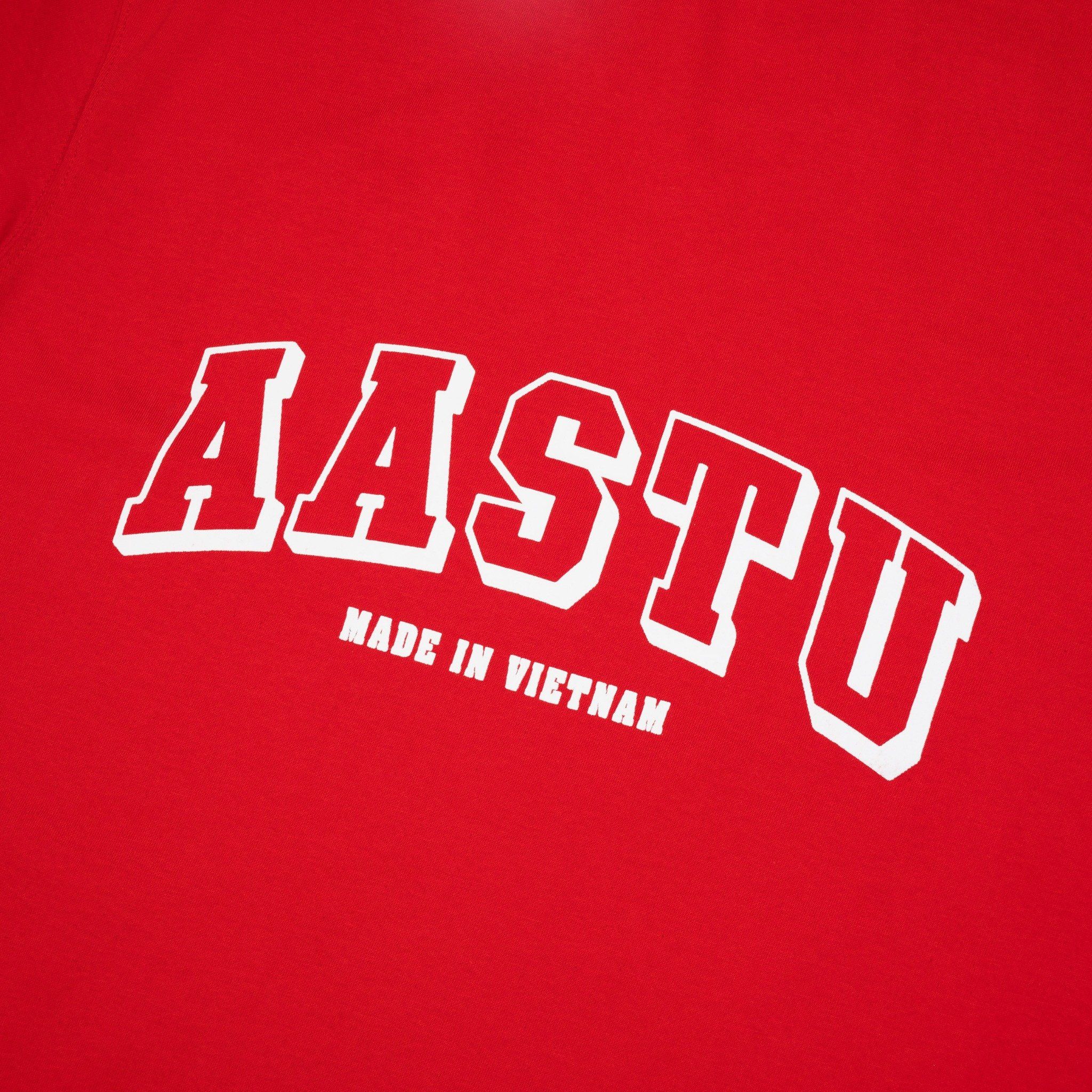  AA CLASSIC LOGO TEE // RED 