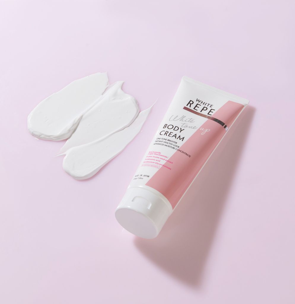 Kem Dưỡng Trắng Da Nâng Tone White tone up Body Cream WHITE REPE 200g