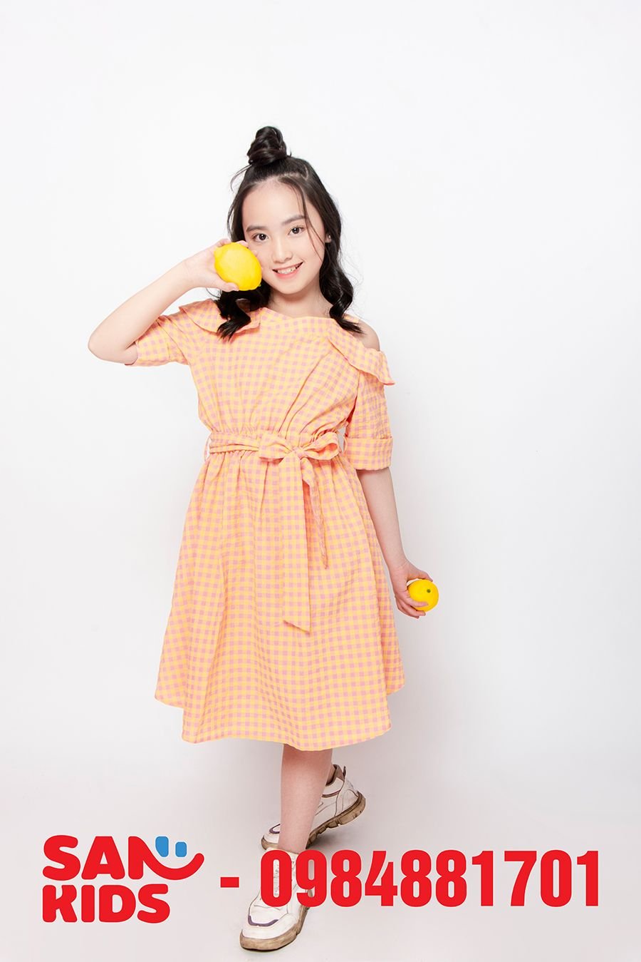 Váy Nữ Đầm Nữ Kẻ Caro Phối Trễ Vai Bánh Bèo Dáng Ôm Chất Thô Cotton Màu  Nâu Đỏ Vàng Cam  HolCim  Kênh Xây Dựng Và Nội Thất