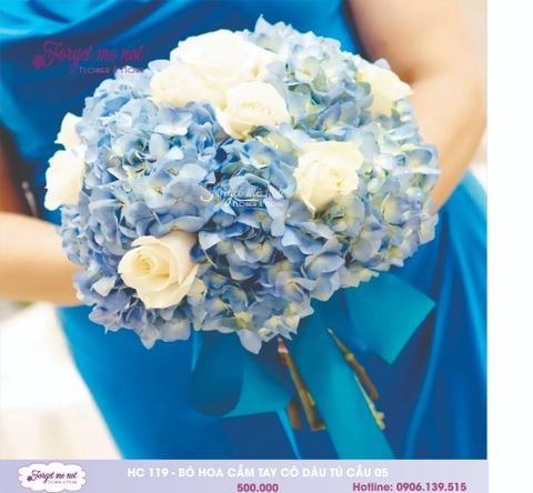  HC119 - BÓ HOA CƯỚI CẨM TÚ CẦU 05 