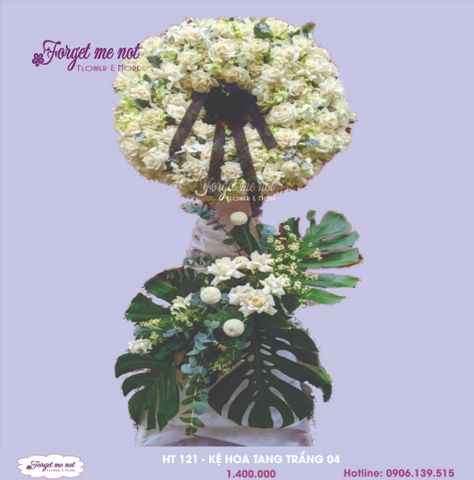  HT121 - KỆ TANG TRẮNG 04 