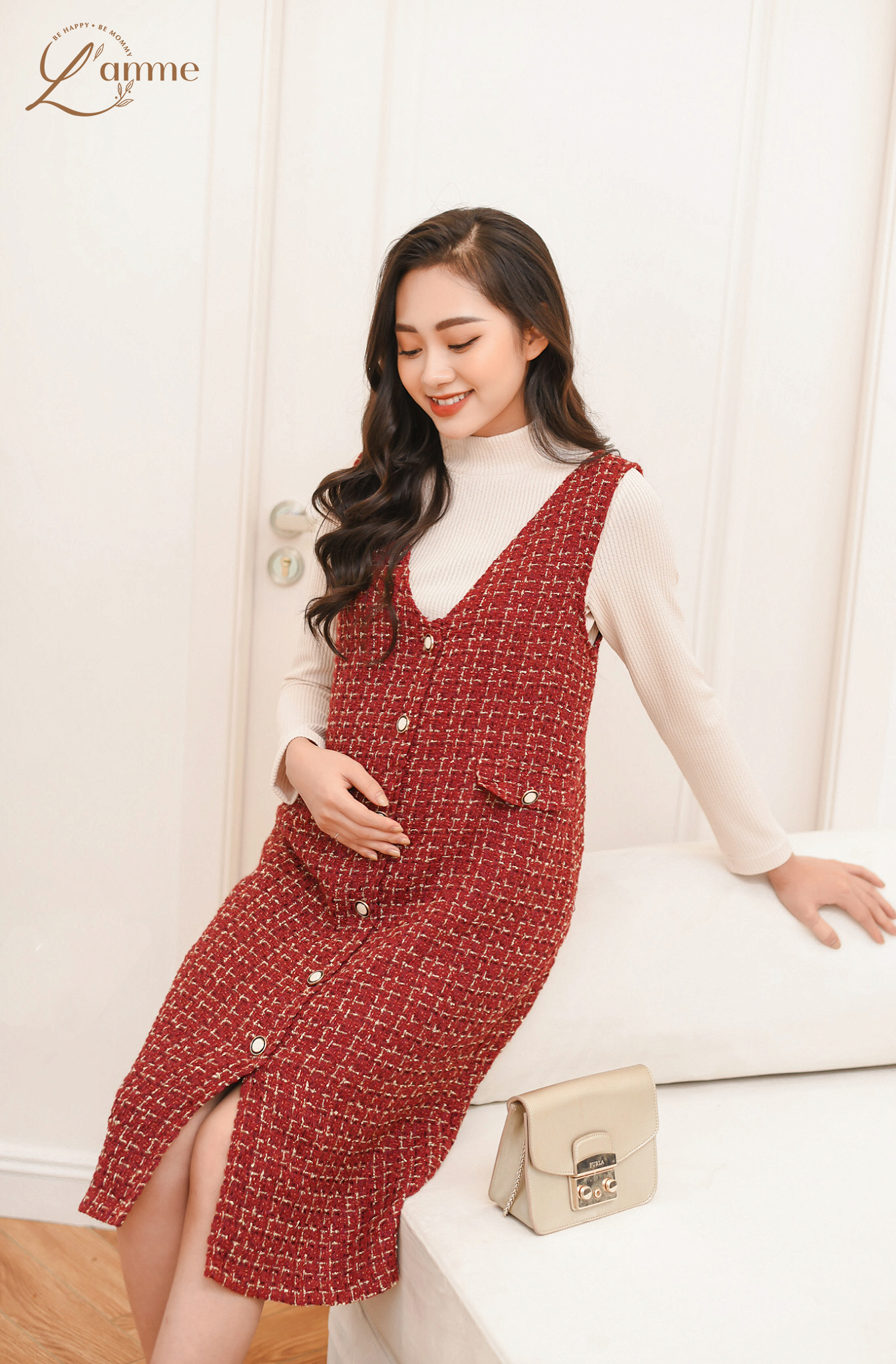 Phối Các Mẫu Váy Dạ Mùa đông Trẻ Trung Tung Tăng Xuống Phố  Q3T Store