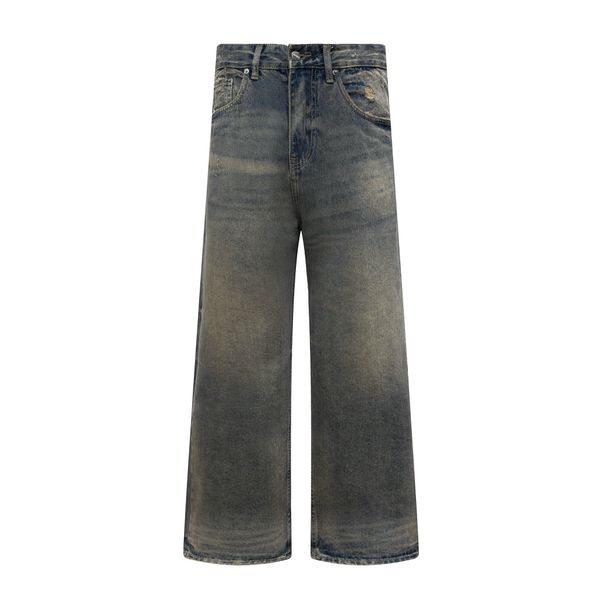  Straight Denim Baggy Jeans - Dusk Blue 