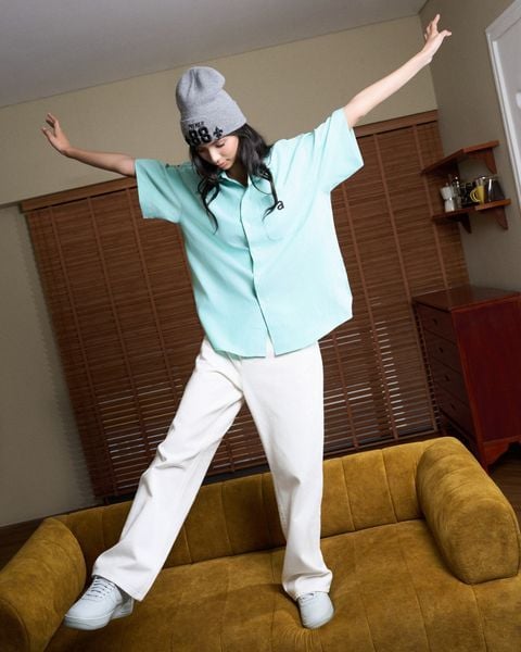  Premium Oxford Short Sleeves Shirt - Mint 