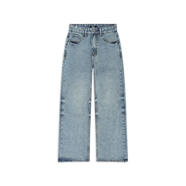  Straight Denim Baggy Jeans - Core Blue 