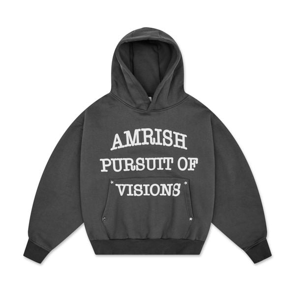  Pursuit Boxy Hoodie - Dark Grey 