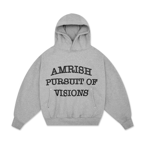  Pursuit Boxy Hoodie - Grey 