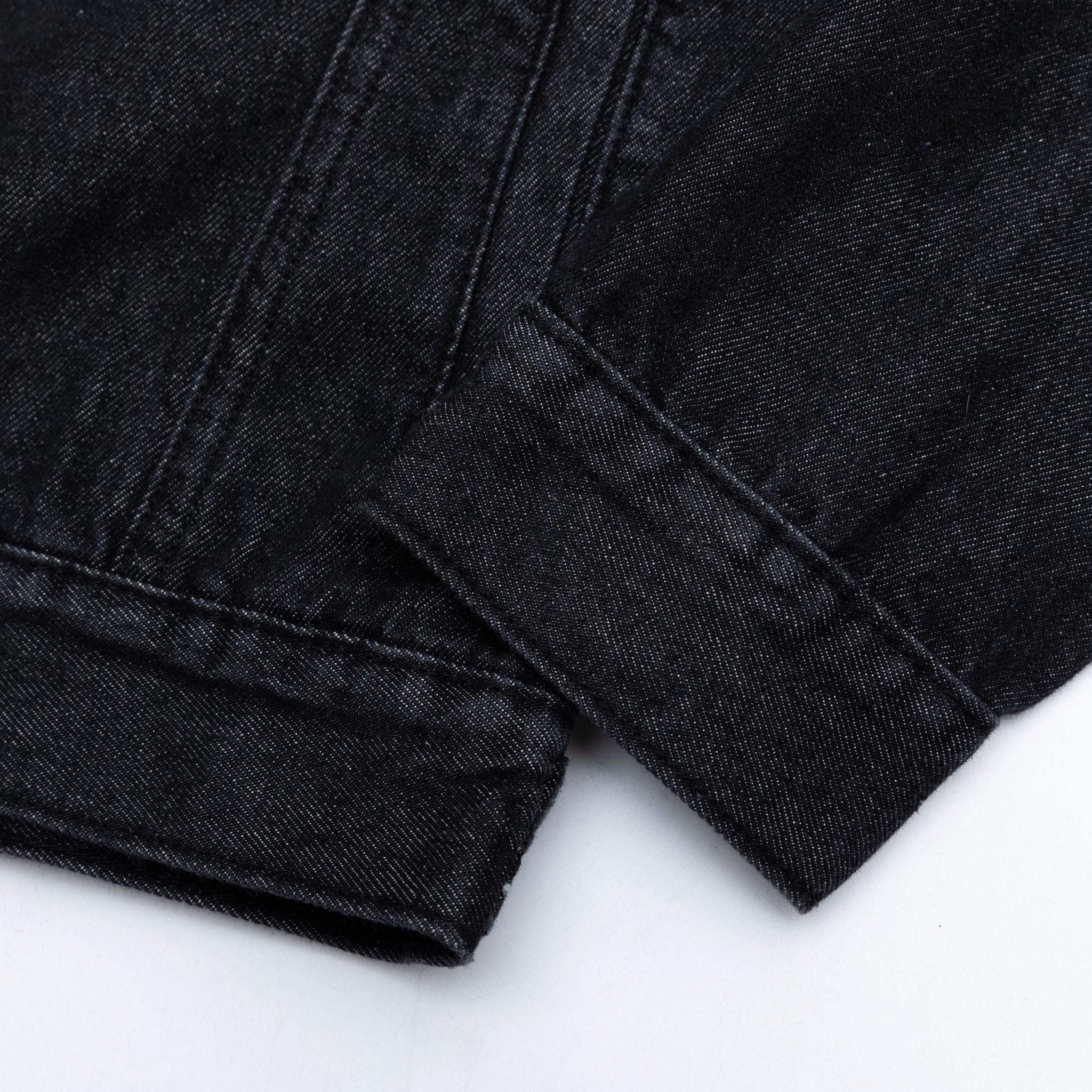  Regular Denim Jacket - Raw Black 