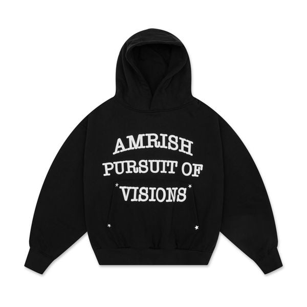  Pursuit Boxy Hoodie - Black 